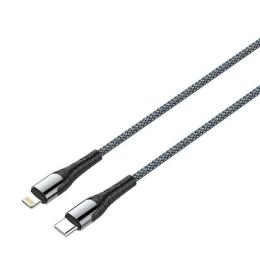 Дата-кабель ColorWay CW-CBPDCL033-GR 1m USB Type C (тато) - Lightning (тато) Gray