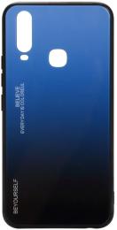 Чохол-накладка BeCover Gradient Glass для Vivo Y15/Y17 Blue