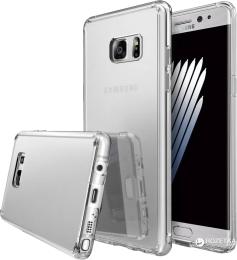 Чохол-накладка Ringke Fusion Mirror для Samsung Galaxy N930F Note 7 Silver