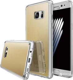 Чохол-накладка Ringke Fusion Mirror для Samsung Galaxy N930F Note 7 Royal Gold