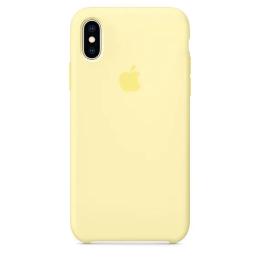 Чохол-накладка ArmorStandart Silicone Case original для iPhone XS Max Yellow