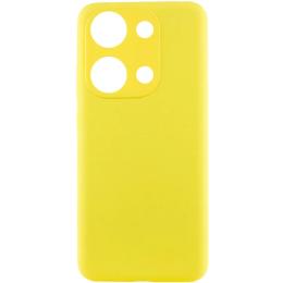 Чохол-накладка Lakshmi Silicone Cover Full Camera (AAA) для Xiaomi Redmi Note 13 Pro 4G/Poco M6 Pro 4G Yellow