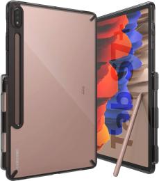 Накладка для планшета Ringke Fusion Samsung Galaxy T733/T735 Tab S7 FE T970/T975 Tab S7 Plus X806 Tab S8 Plus Smoke Black (RCS4798)