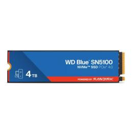 Внутрішній SSD диск WD Blue SN5100 (WDS400T5B0E-00CPE0) 4TB