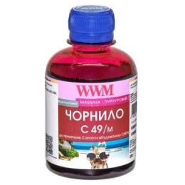 Чорнило для принтера WWM CANON GI-490 200г Magenta (C49/M)