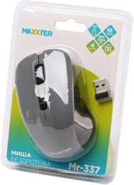 Мишка Maxxter Mr-337 Gray бездротова
