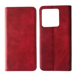 Чохол-книжка Infinity Black TPU Magnet for Xiaomi Redmi Note 13 Pro 5G/Poco X6 5G Red