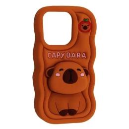 Чохол-накладка Infinity CAPYBARA for iPhone 16 Pro Max Brown