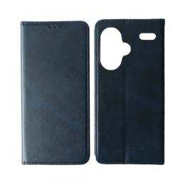 Чохол-книжка Infinity Black TPU Magnet для Xiaomi Redmi Note 13 Pro + 5G Blue
