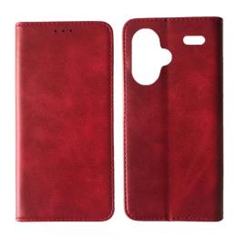Чохол-книжка Infinity Black TPU Magnet для Xiaomi Redmi Note 13 Pro + 5G Red