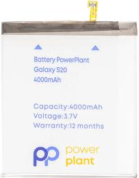 Акумулятор до телефону PowerPlant Samsung Galaxy S20 (EB-BG980ABY) White 4000 mah