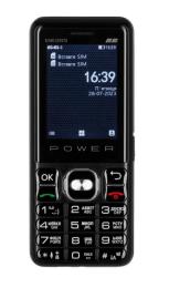 Кнопковий телефон 2E E240 2023 Black 2 SIM (Вживаний)