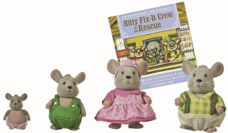 Набір ігрових фігурок Lil Woodzeez 6003M Сімя Мишей