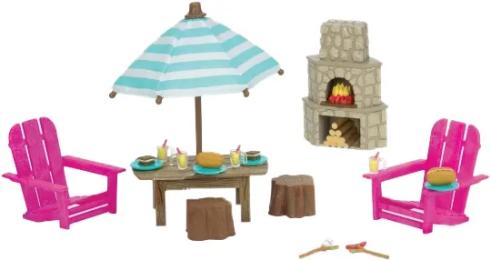 Ігровий набір Lil Woodzeez Тераса та камін 6170Z