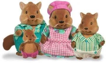 Набір ігрових фігурок Lil Woodzeez 270404SQL Сімя Білок