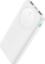 Зовнішній портативний акумулятор Joyroom JR-PBF12 10000mAh White