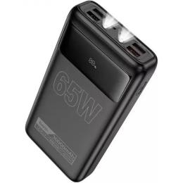 Зовнішній портативний акумулятор Hoco DB81 Apollo fully compatible power bank 30 000mAh Black PD65W (Вживаний)