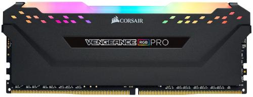 Оперативна память Corsair 16GB DDR4 3600 MHz CL18 Vengeance RGB PRO Black (CMW16GX4M1Z3600C18)