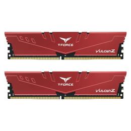 Оперативна память Team 32GB (2x16GB) DDR4 3200 MHz T-Force Vulcan Z Red (TLZRD432G3200C16FDC01)
