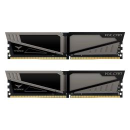 Оперативна память Team 16GB (2x8GB) DDR4 3000 MHz T-Force Vulcan Gray (TLGD416G3000HC16CDC01)