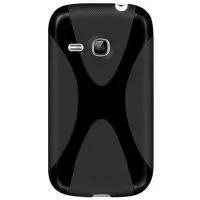 Чохол-накладка Drobak Elastic PU для Samsung Galaxy S6312 Black