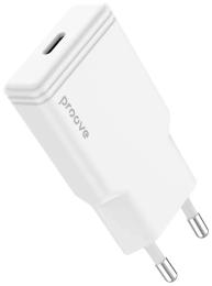 Адаптер живлення для телефона Proove Slender 20W (Type-C) White