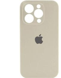 Чохол-накладка EpiK Silicone Case Full Camera Protective (AA) для Apple iPhone 16 Pro Max (6.9) Antique White