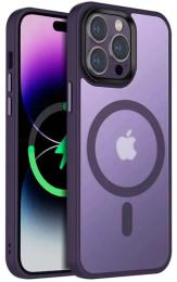 Чохол-накладка Ummi Colorful with MagSafe для Apple iPhone 13 Dark Purple