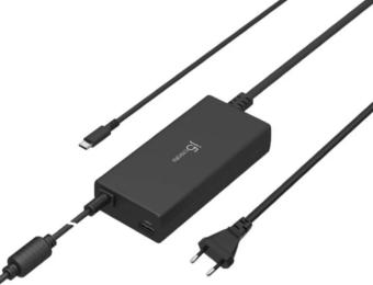 Блок живлення для ноутбука J5create JUP2290C-EN 1 USB-A / 1 USB-C, 100Вт / PD