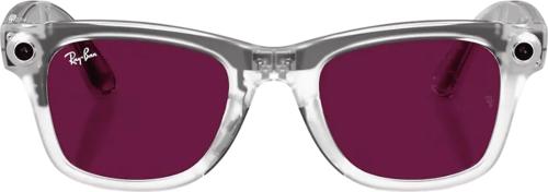 Смартокуляри Ray-Ban Meta Wayfarer Gen 2 Limited Edition Standard Transparent / Clear To Ruby Transitions Lenses (RW4012 6770MI 50-22)