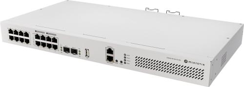 Світч Mikrotik CRS418-8P-8G-2S + RM