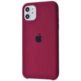 Чохол-накладка Shenzhen Chinaware Industries Silicone Case High Copy для iPhone 11 Marsala