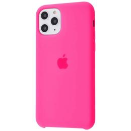 Чохол-накладка Infinity Silicone Case High Copy для iPhone 11 Pro Bright Pink