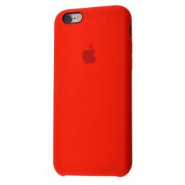 Чохол-накладка Infinity Silicone Case High Copy для iPhone 6/6s Red