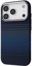 Чохол-накладка Proove Gleam Case with Magnetic Ring iPhone 17 Pro Blue Stripes