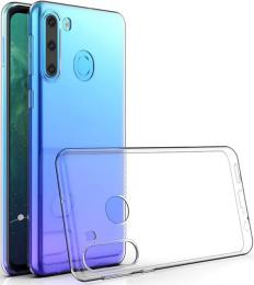 Чохол-накладка BeCover Silicone Case для Samsung Galaxy A215 A21 Transparent