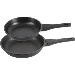 Набір сковорідок Bergner Copper 20/24 см Black (BGEU-6322)