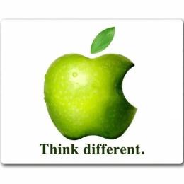 Килимок для мишки Pod Mishkou Apple White