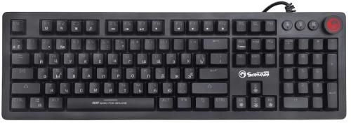 Клавіатура MARVO KG917 Black (USB Multi-LED Mechanical Blue Switch) (ENG/RU)