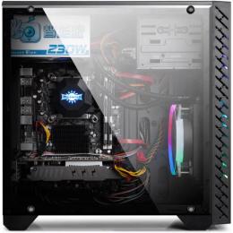 Корпус для ПК Golden Field Phantom M8B Black 500W