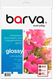 Фотопапір BARVA Everyday Glossy one-sided A4, 260 г/м2, 60 шт. (IP-CE260-298)