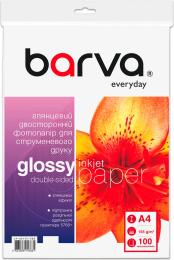 Фотопапір BARVA Everyday Glossy double-sided A4, 155 г/м2, 100 шт. (IP-GE155-308)