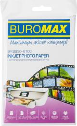 Фотопапір Buromax Glossy A6, 230 г/м2, 100 шт. (BM.2230-6100)
