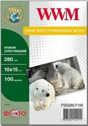 Фотопапір WWM Premium Super Gloss A6, 280 г/м2, 50 л. (PSG280.F50)