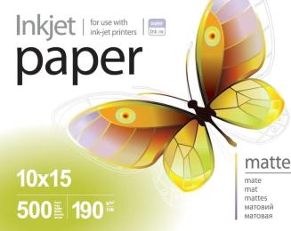 Фотопапір PrintPro Matte A6, 190 г/м2, 500 шт. (PME1905004R)