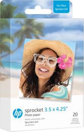 Фотопапір HP Sprocket Zink 3.5x4.25 20 шт. (HPIZ3X420)