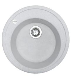 Кухонна мийка Adamant Sun, штучний камінь, кругла, без крила, 510x200мм, чаша  -  1, врізна Old Stone