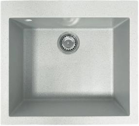 Кухонна мийка Adamant Univer, штучний камінь, квадрат, без крила, 560х500х200мм, чаша  -  1, врізна Old Stone