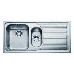 Кухонна мийка Franke Logica, нерж.сталь, прямокутник, з крилом, 1000х500х180мм, чаша  -  1, 5, врізна, line LLL 651 (101.0381.837) ліва
