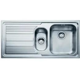 Кухонна мийка Franke Logica, нерж.сталь, прямокутник, з крилом, 1000х500х180мм, чаша  -  1, 5, врізна, line LLL 651